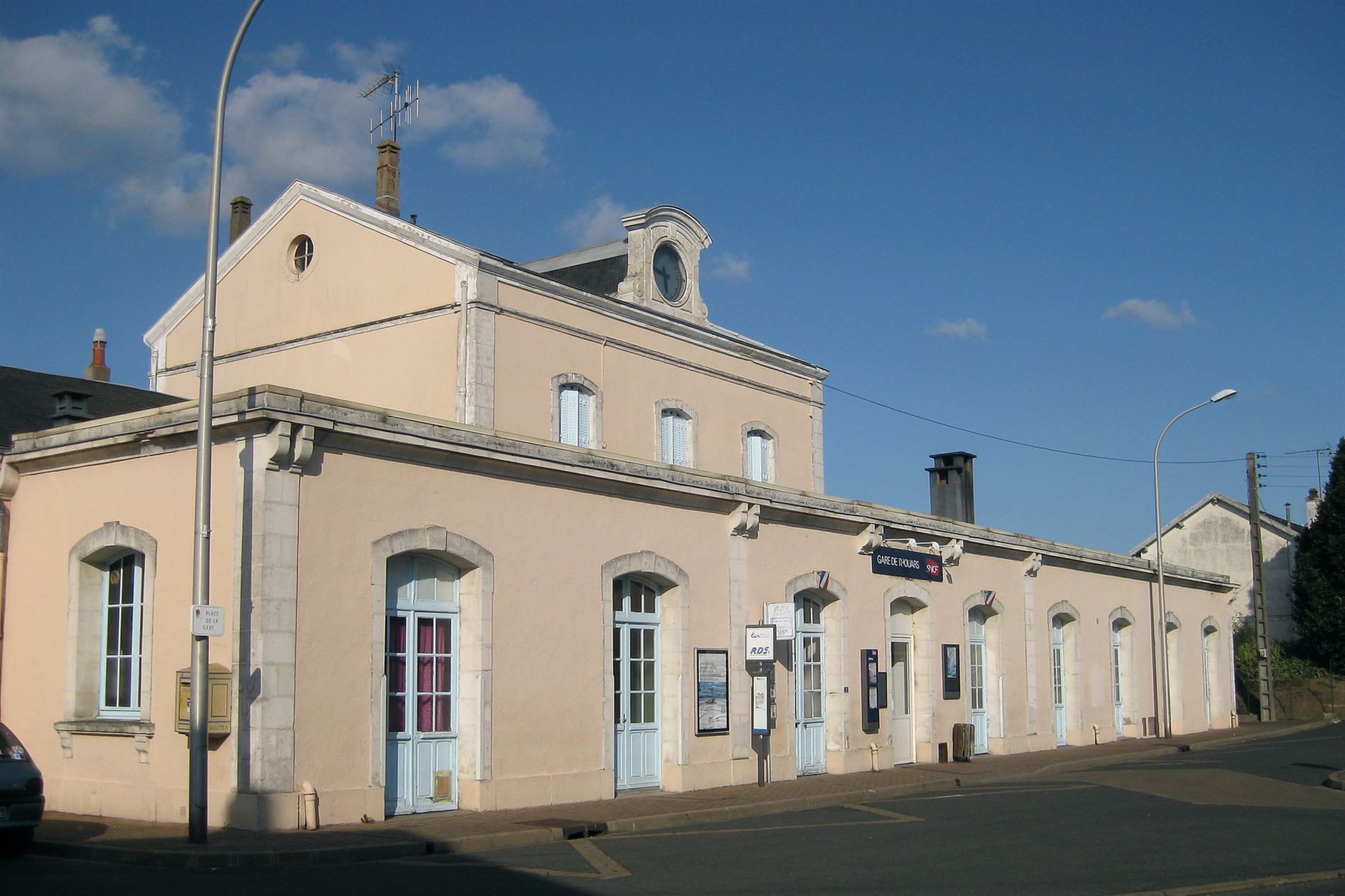 La gare de Thouars