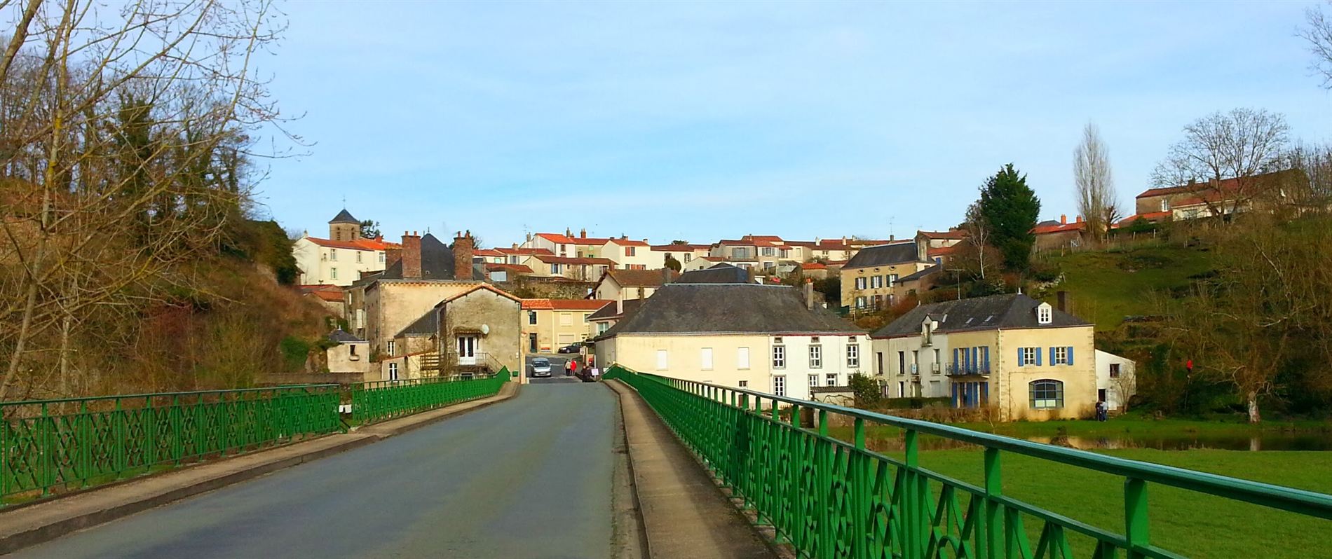 Le village de Mallièvre, en Vendée, dans le bocage